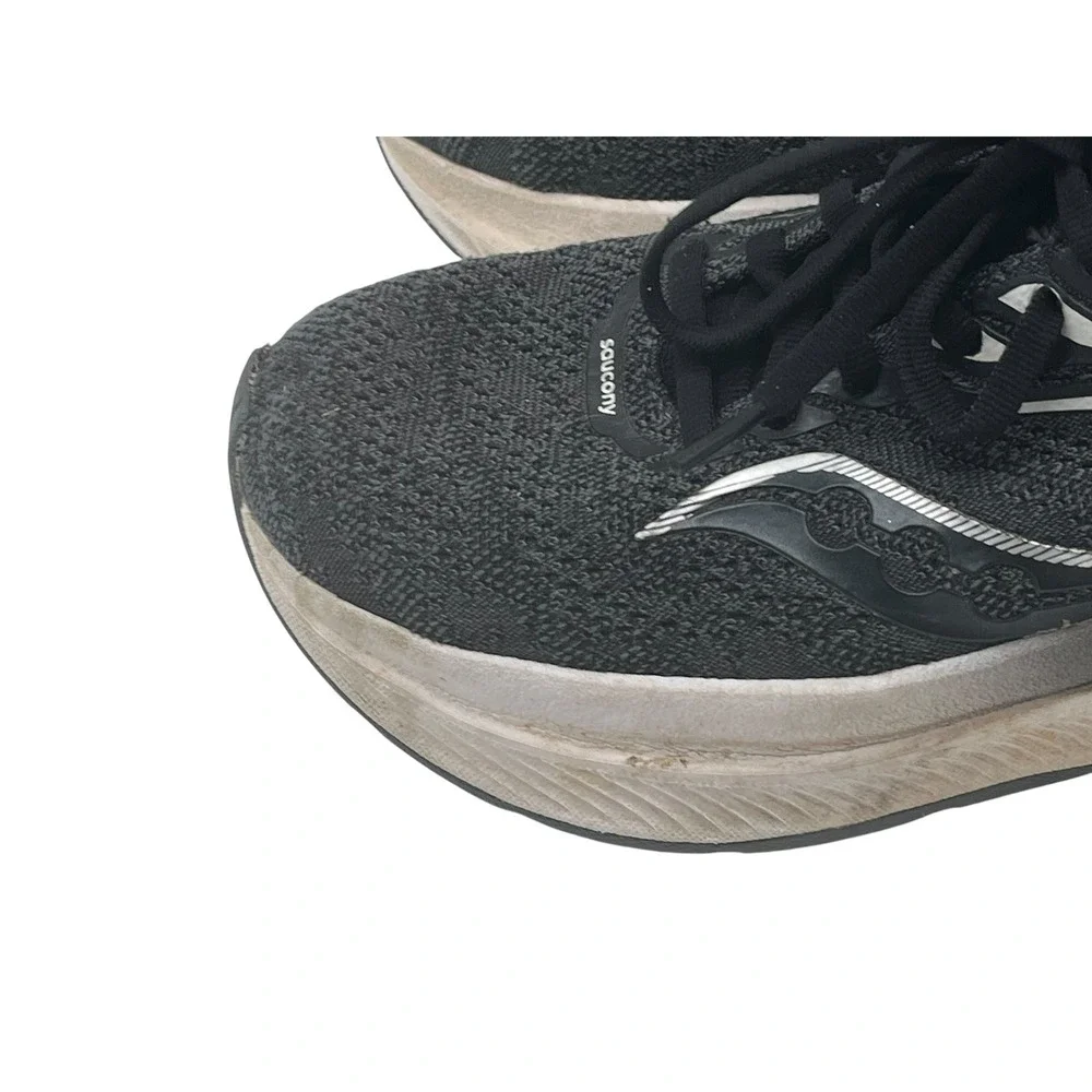 Saucony Echelon 9 Women's Running Shoes Black White S10765-10 Size 7.5